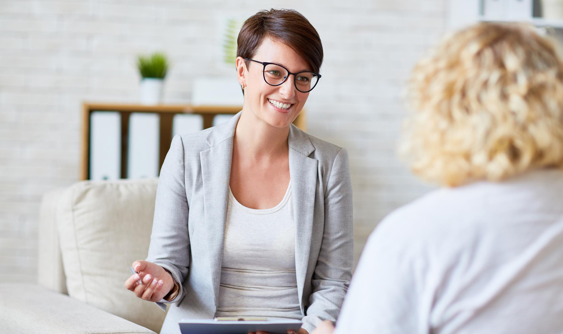 Therapeutin, Gespräch, Beratung, Psychologie, Patientin